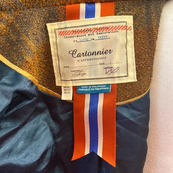 Cartonnier (Anthropologie) Blazer - size 2 - Picture 10 of 12